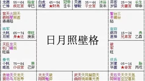 紫微斗數富貴格局